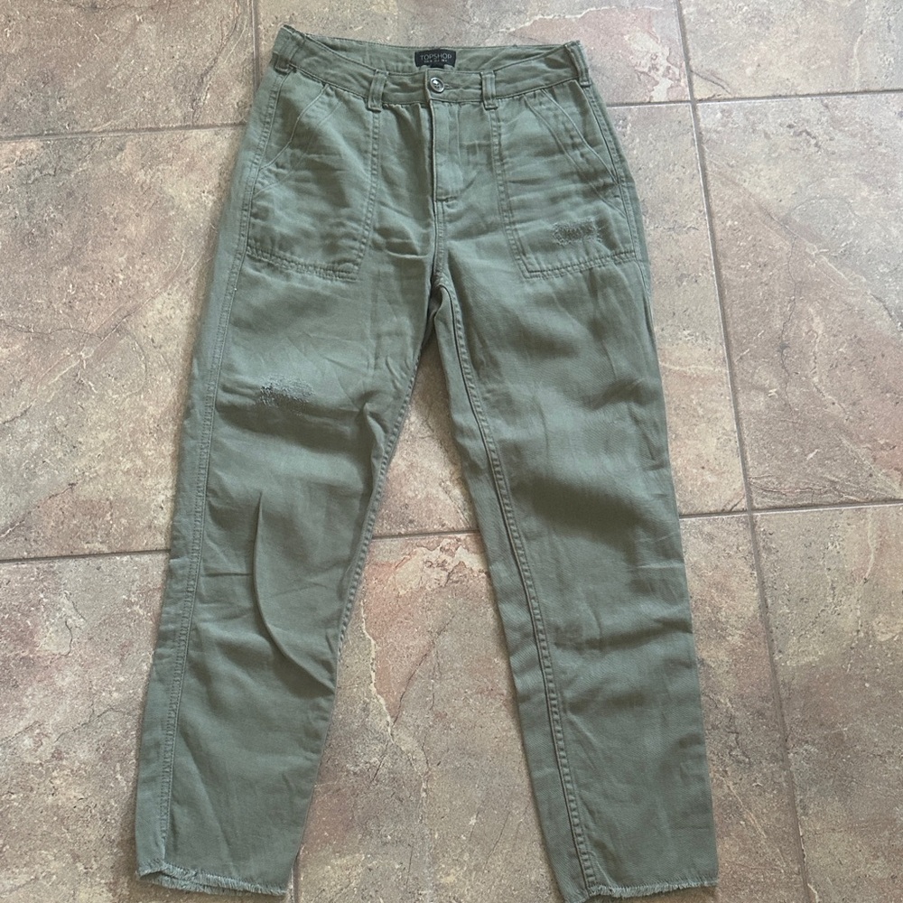 Topshop Distressed Pants